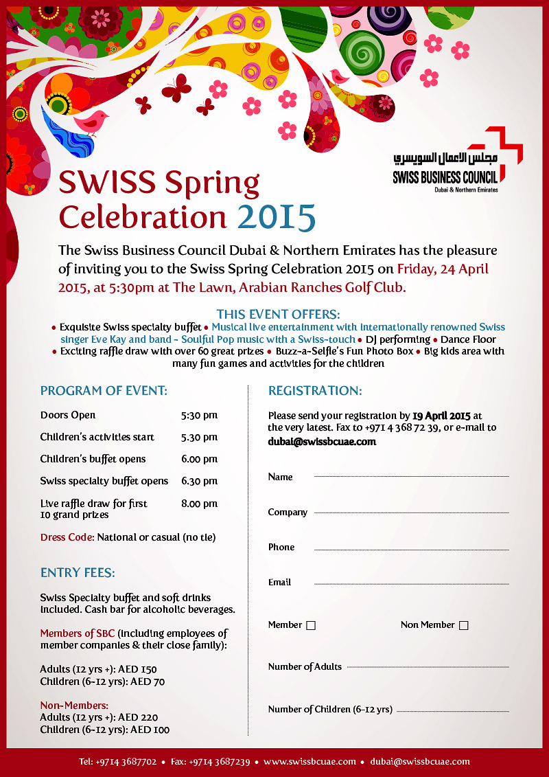 Einladung Swiss Spring Celebration (Seite 2)