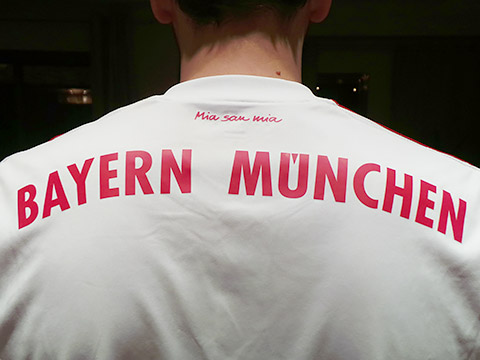 Bayern-Shirt hinten