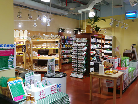 Organic Foods and Café Village Mall