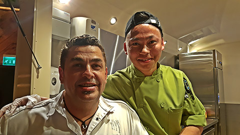 Chef Didier mit Bhakti