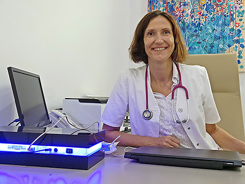 Dr. Charlotte mit E-Scan