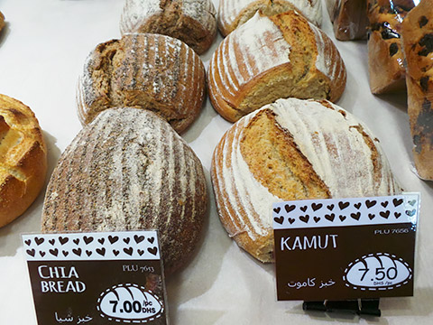 Chia- und Kamut-Brot