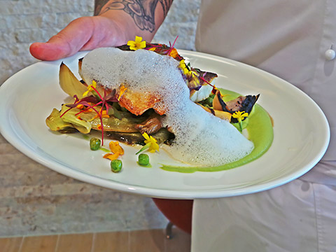 Kreation mit Fisch Kreation mit Fisch