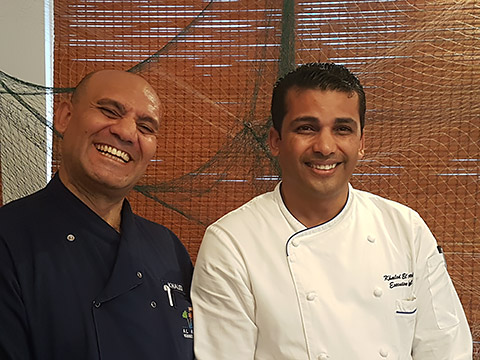 Chef Khaled Elsayed und Chef Khaled Abubaker