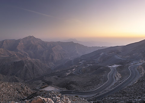 Blick vom Jebel Jais