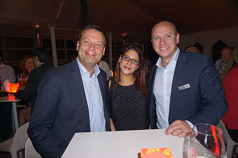Dr. Andreas Liebmann, Sarah Ibrahim und Matthias Widor
