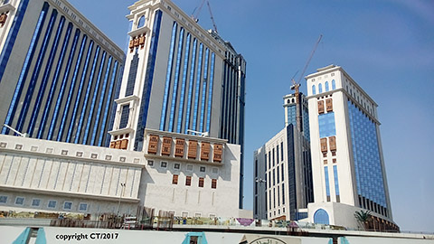 Hotelkomplex in Mekka