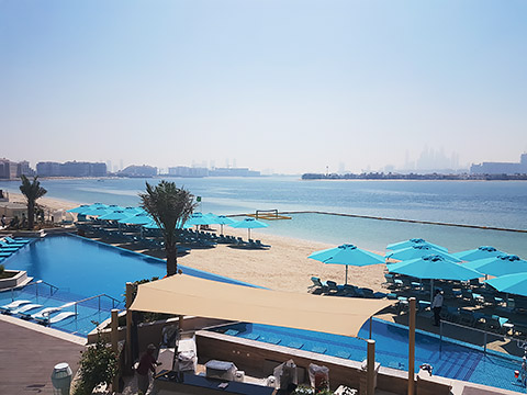 Blick auf Dubai Blick auf Dubai