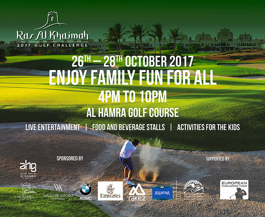 Die Ras Al Khaimah Golf Challenge 2017