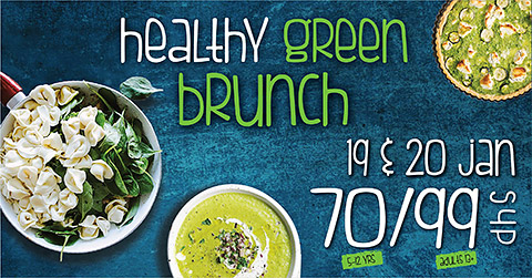 Healthy Green Brunch
