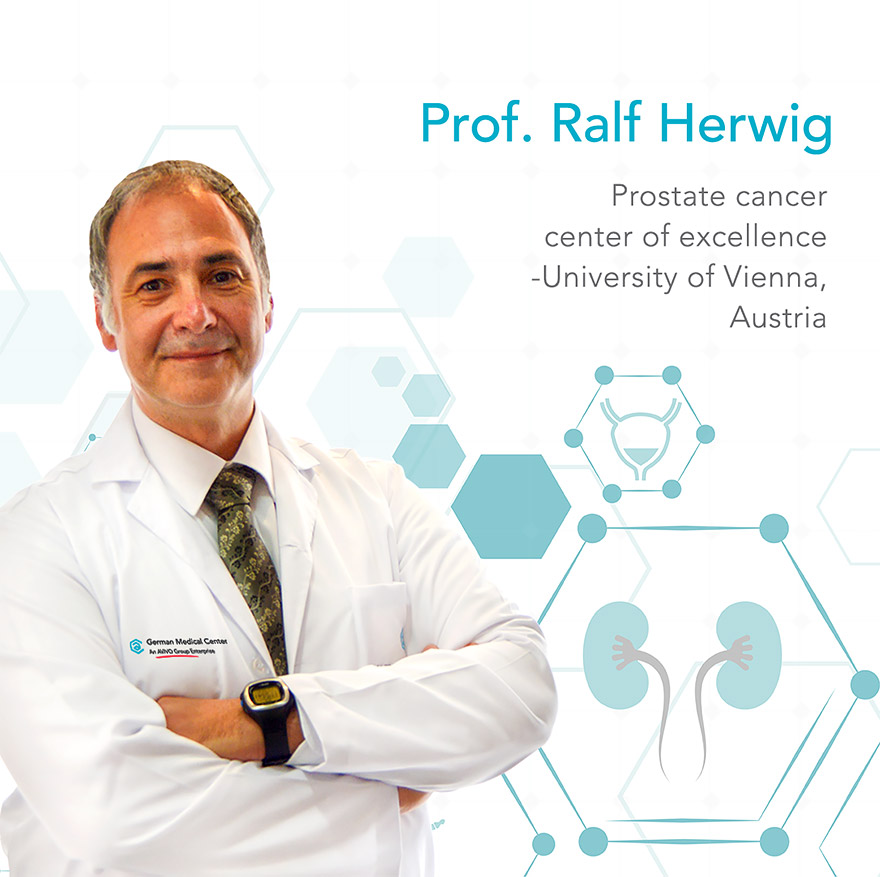 Professor Ralf Herwig im German Medical Center