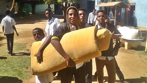 Sudanesische Schüler