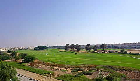Golfplatz-View