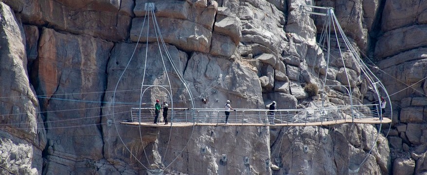 Die Jebel Jais Zipline Tour ist eröffnet