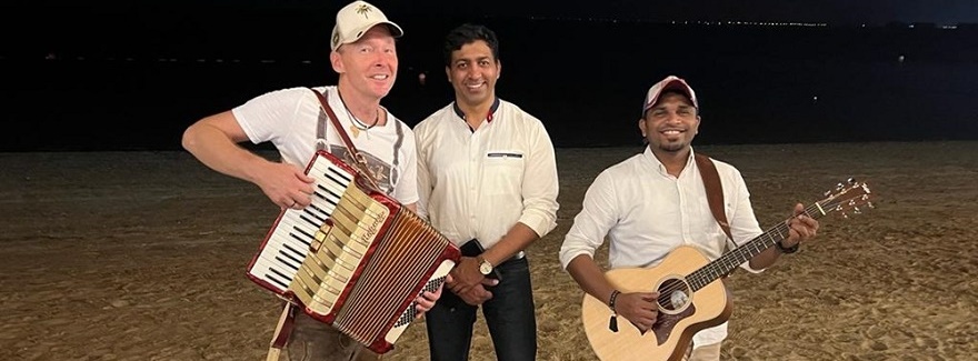 Live-Musik im Beach Garten