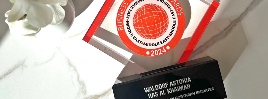 Awards für das Waldorf Astoria Ras Al Khaimah