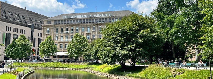 Ein Symbol für gehobene Hotellerie in Düsseldorf