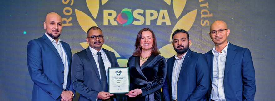 RAKEZ erhält RoSPA Silver Award