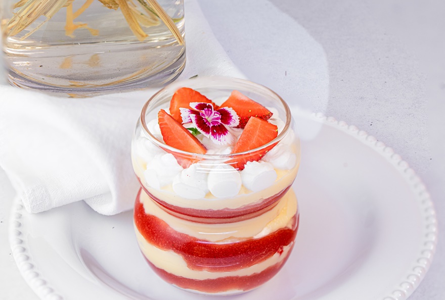 Erdbeer Trifle