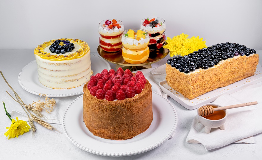 Sommerliche Kuchen