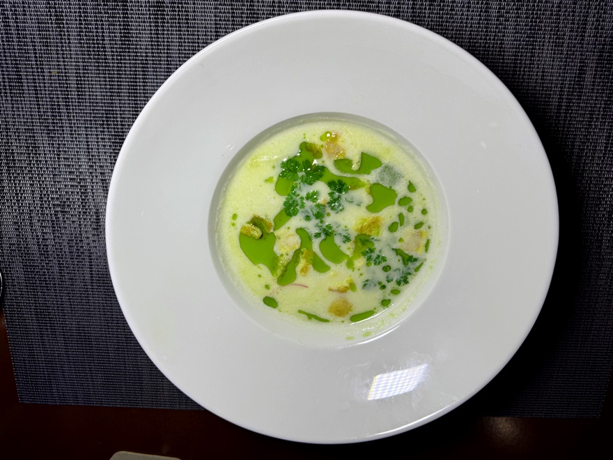 Spargelsuppe