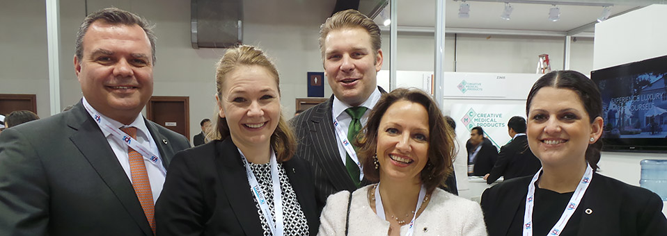 Steigenberger präsentiert sich auf der Arab Health