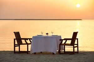 Romantik am Strand