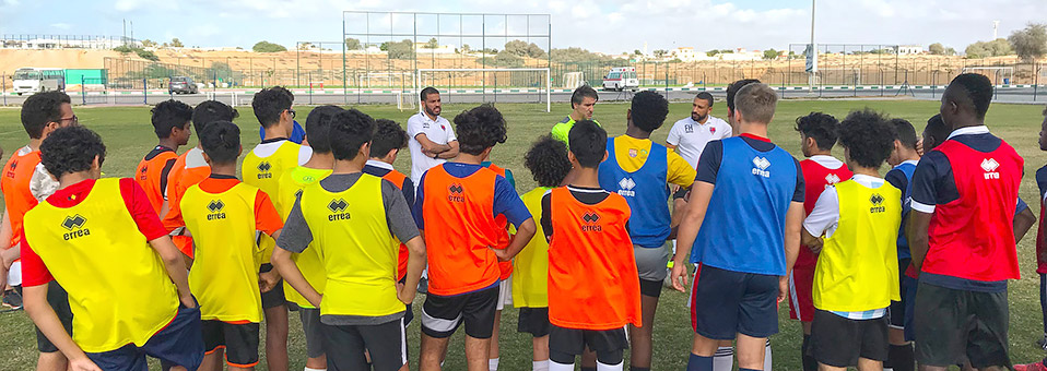 Trainings-Camp mit Juventus-Trainern in Ras Al Khaimah