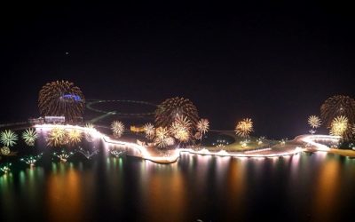 Silvesterfeuerwerk 2020 in Ras Al Khaimah