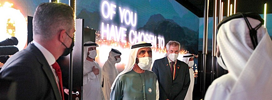 Besuch von H.H. Sheikh Mohammed bin Rashid Al Maktoum