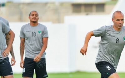 Superstar Andrés Iniesta – erstes Spiel in Ras Al Khaimah