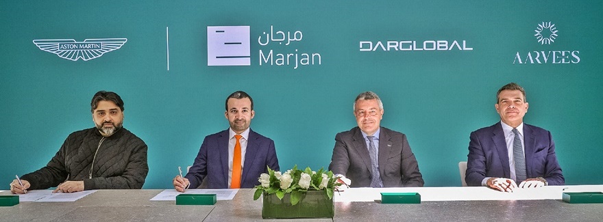 Partnerschaft zwischen Dar Global und Aston Martin