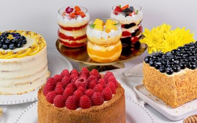 Sommerliche Kuchen und Trifles