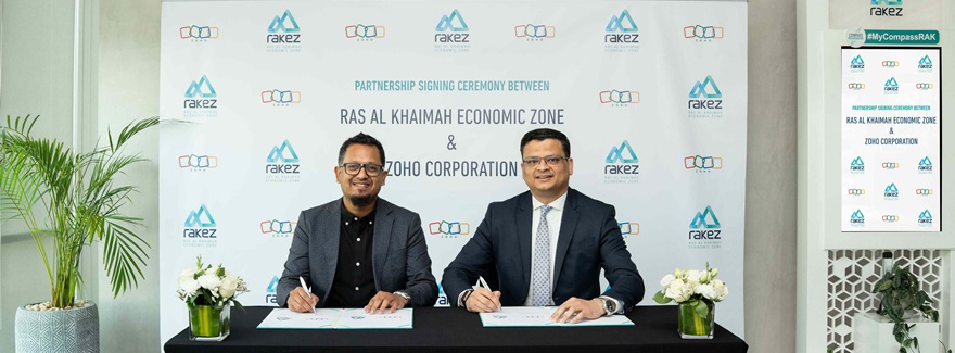 RAKEZ geht Partnerschaft mit Zoho ein