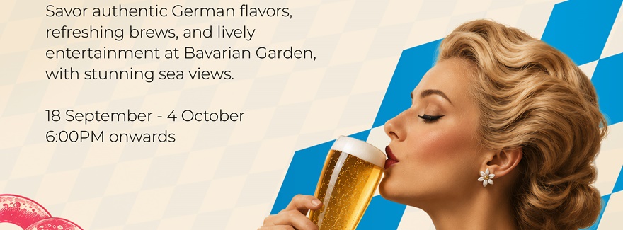 Bavarian Garden im Fairmont The Palm